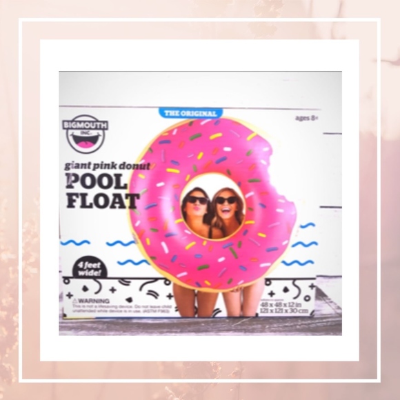 Bigmouth Other - Bigmouth Giant Pink Donut Pool Float